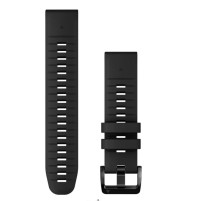 QuickFit Watch Bands for Epix Pro Gen 2 - Black Silicone - 22 mm - 010-13280-00 - Garmin